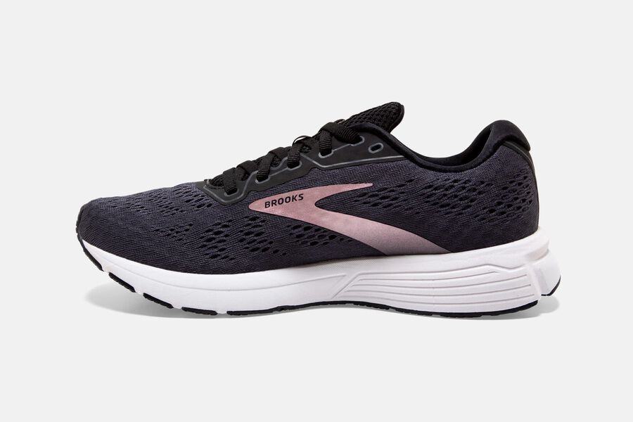 Brooks Running Shoes Womens Black/Pink - Anthem 3 Road - 0932-GEPND